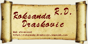Roksanda Drašković vizit kartica